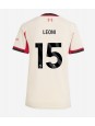 Billige Liverpool Giovanni Leoni #15 Bortedrakt Dame 2025-26 Kortermet
